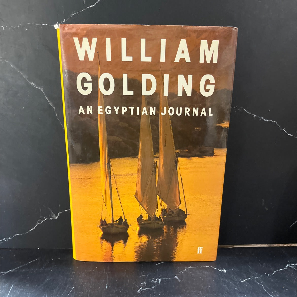 an egyptian journal book, by william golding, 1985 Hardcover image 1