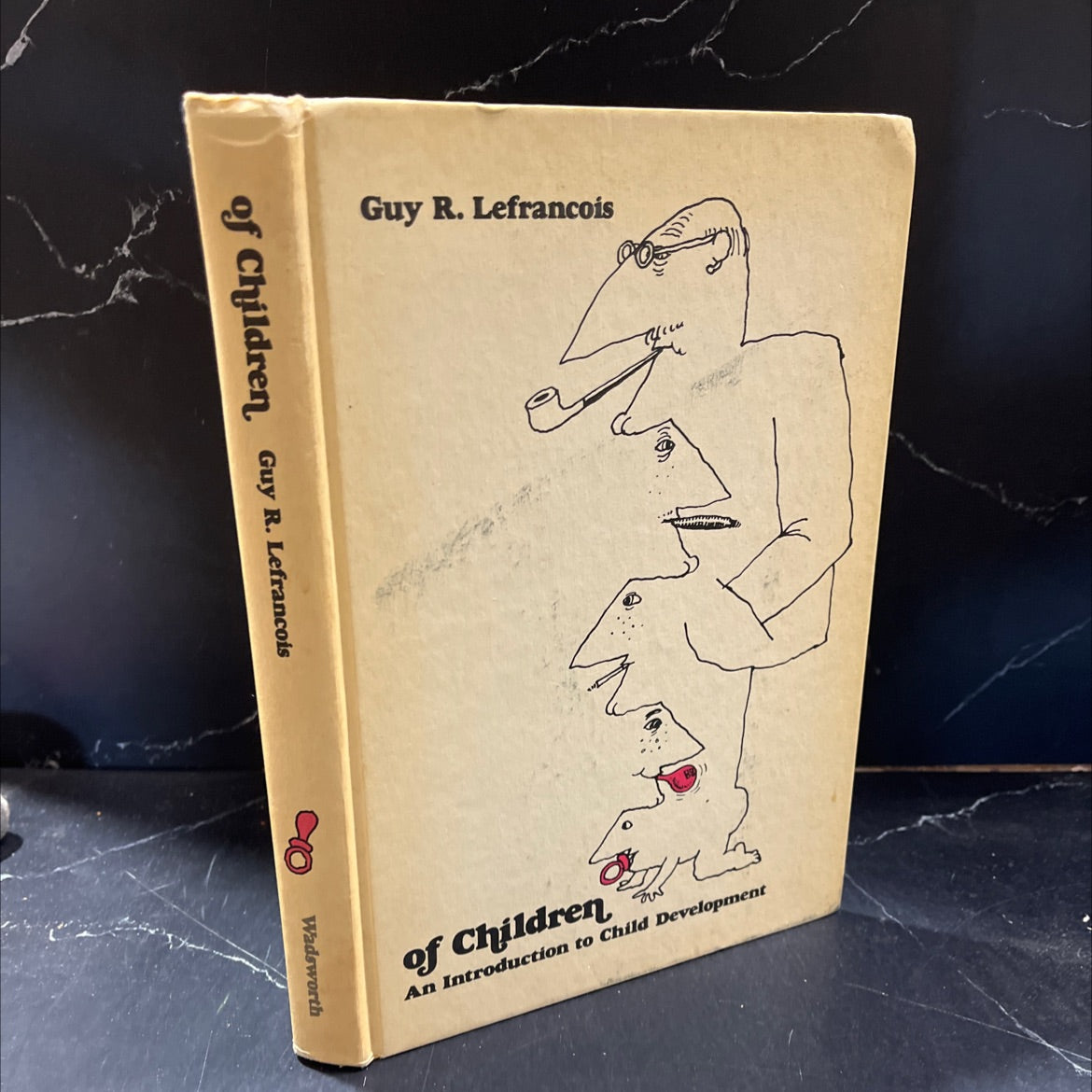 an introduction to child development book, by guy r. lefrancois, 1973 Hardcover image 1