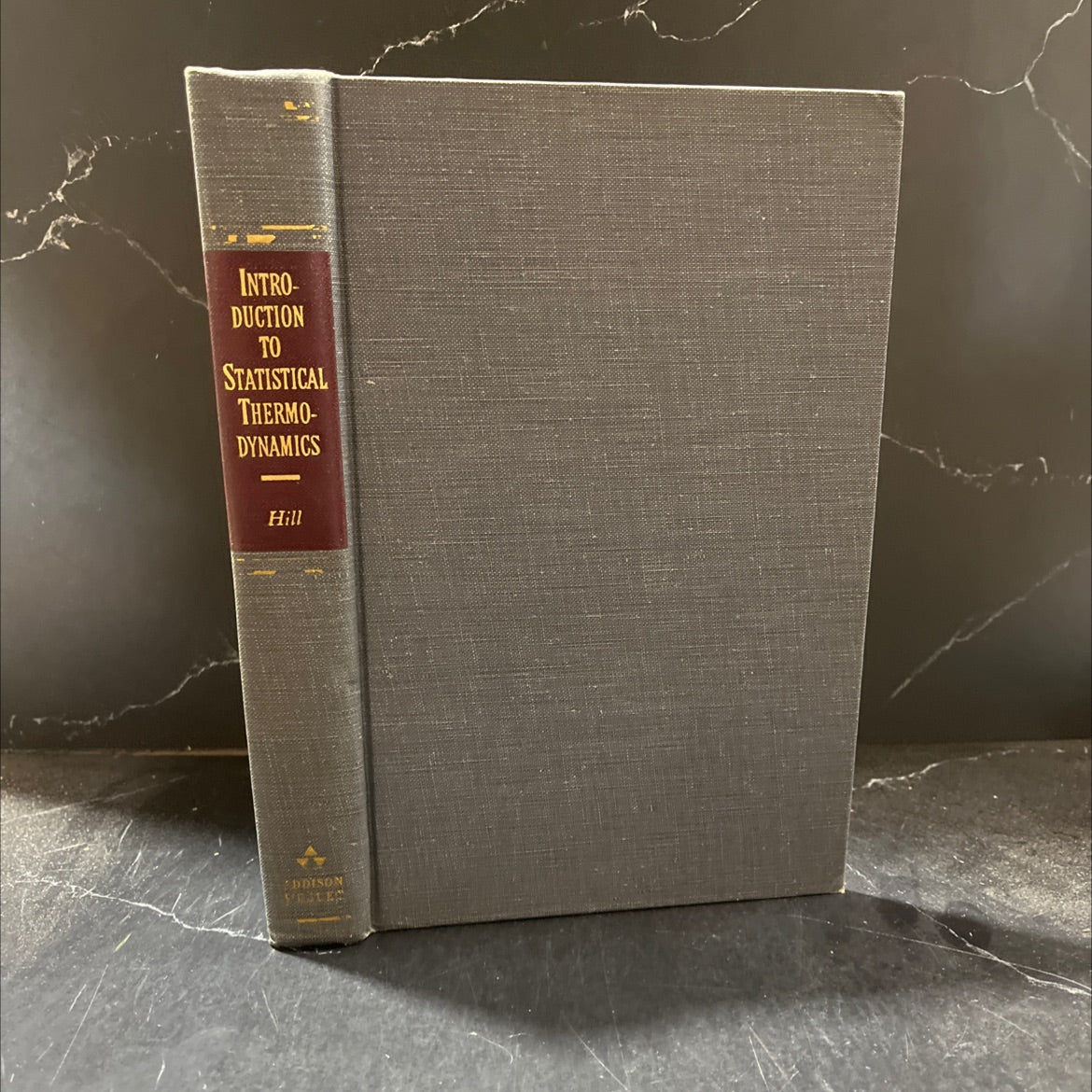 an introduction to statistical thermodynamics book, by terrell l. hill, 1960 Hardcover image 1