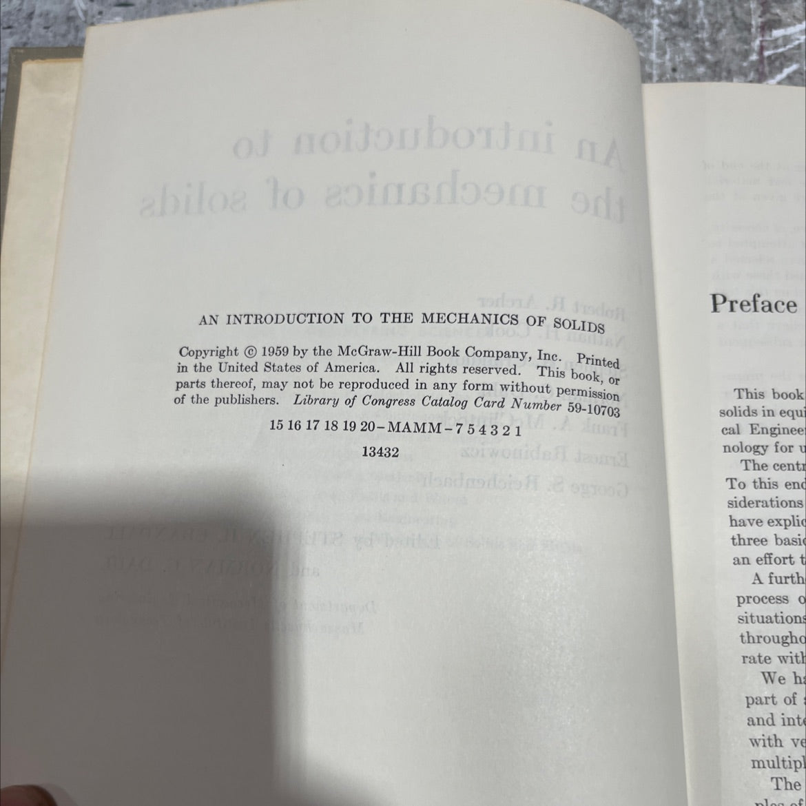 an introduction to the mechanics of solids book, by robert r. archer, nathan h. cook, stephen h. crandall, norman c. image 3