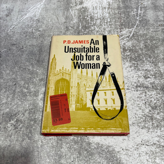 an unsuitable job for a woman book, by p. d. james, 1972 Hardcover image 1