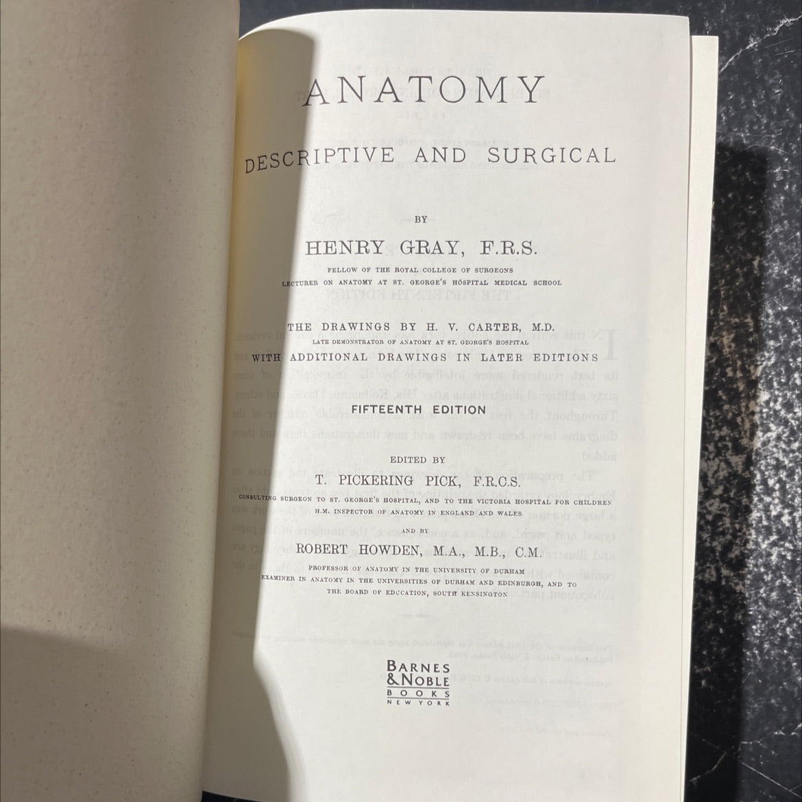 anatomy descriptive and surgical book, by henry gray, 1995 Leather image 2