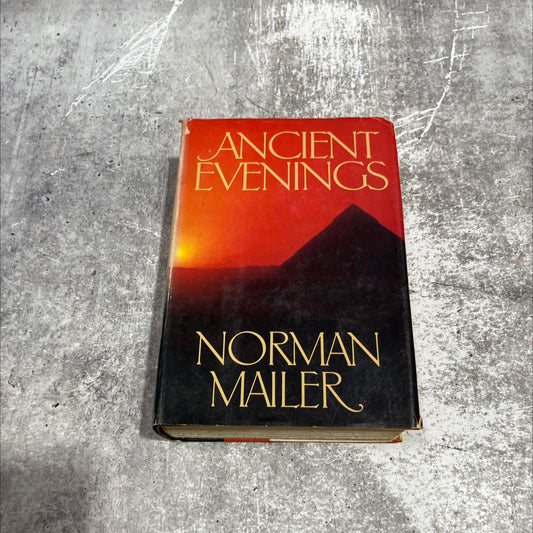 ancient mailer evenings book, by norman mailer, 1983 Hardcover image 1
