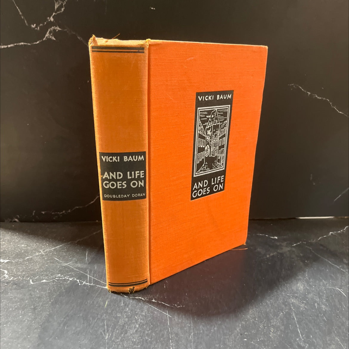 and life goes on book, by vicki baum, 1932 Hardcover image 1