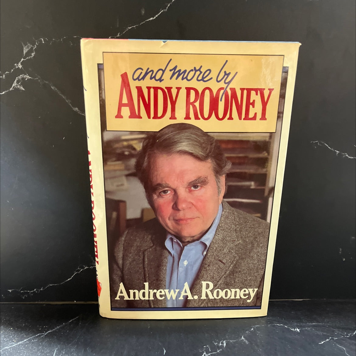 and more by andy rooney book, by andrew a. rooney, 1982 Hardcover image 1