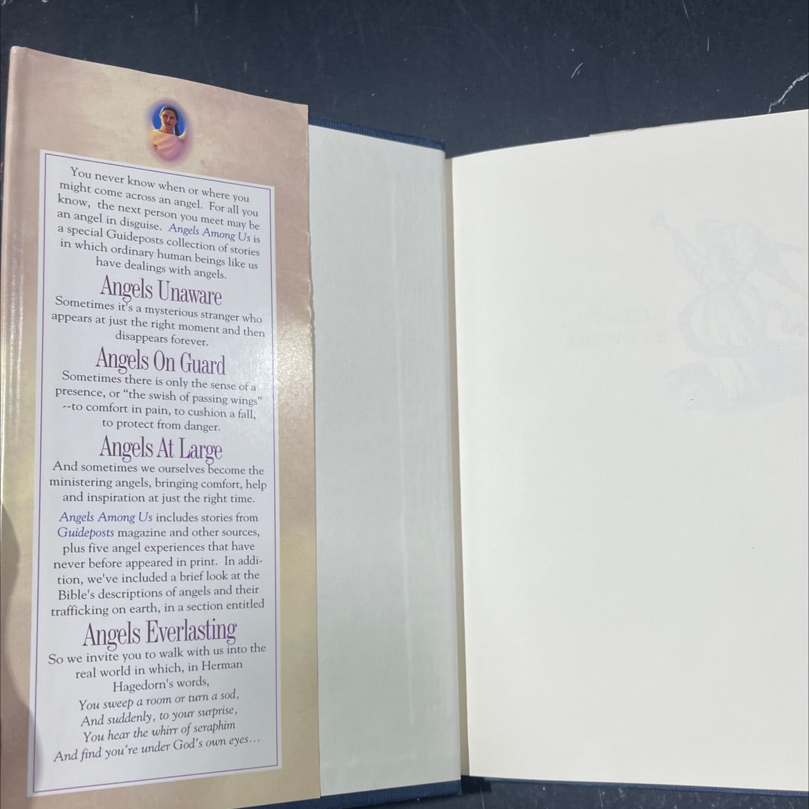 angels among us book, by Guideposts Editors, 1993 Hardcover image 4
