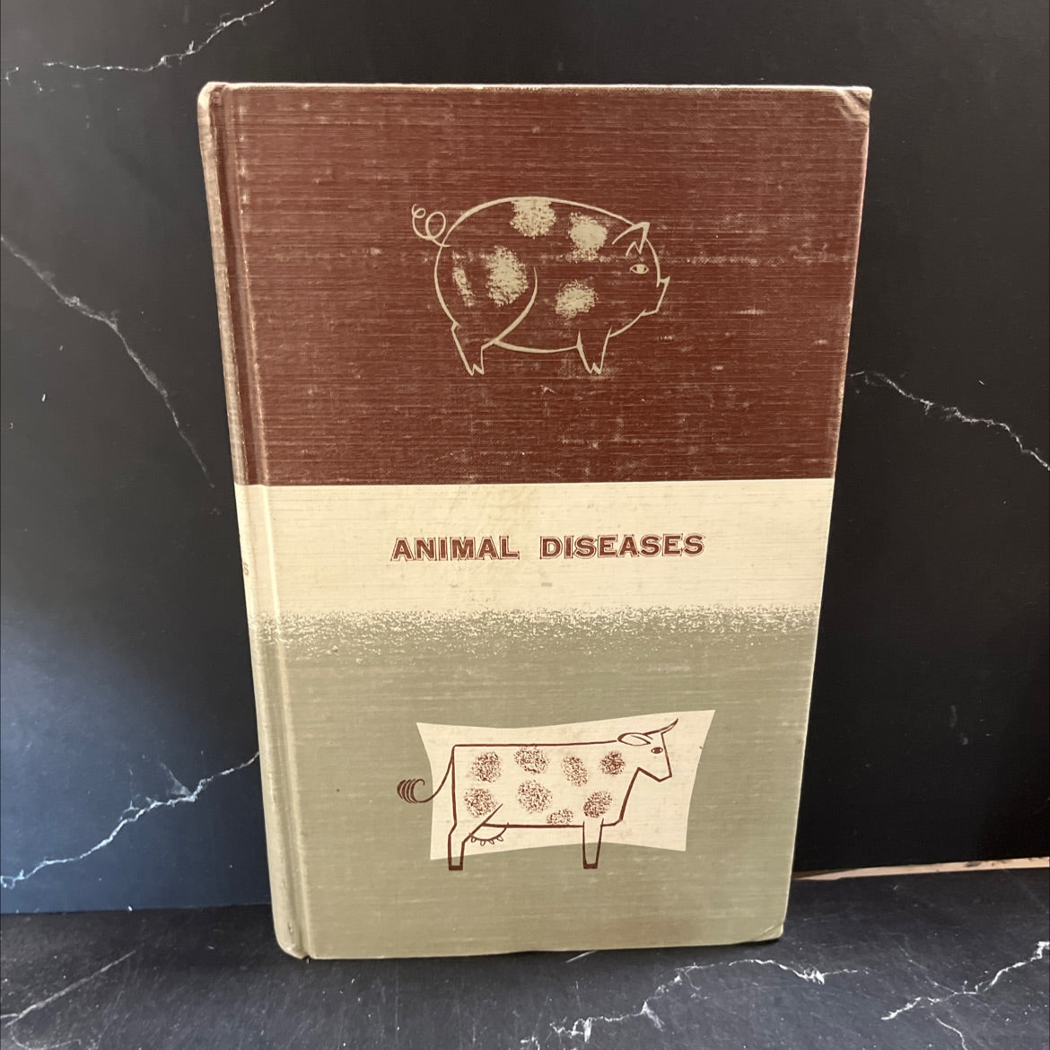 animal diseases book, by Ezra Taft Benson, 1956 Hardcover image 1