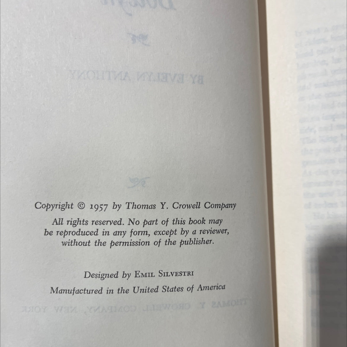 anne boleyn book, by evelyn anthony, 1957 Hardcover image 3