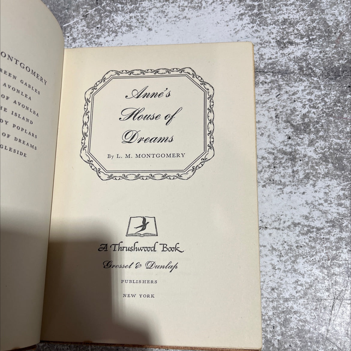 anne's house of dreams book, by l. m. montgomery, 1917 Hardcover image 2