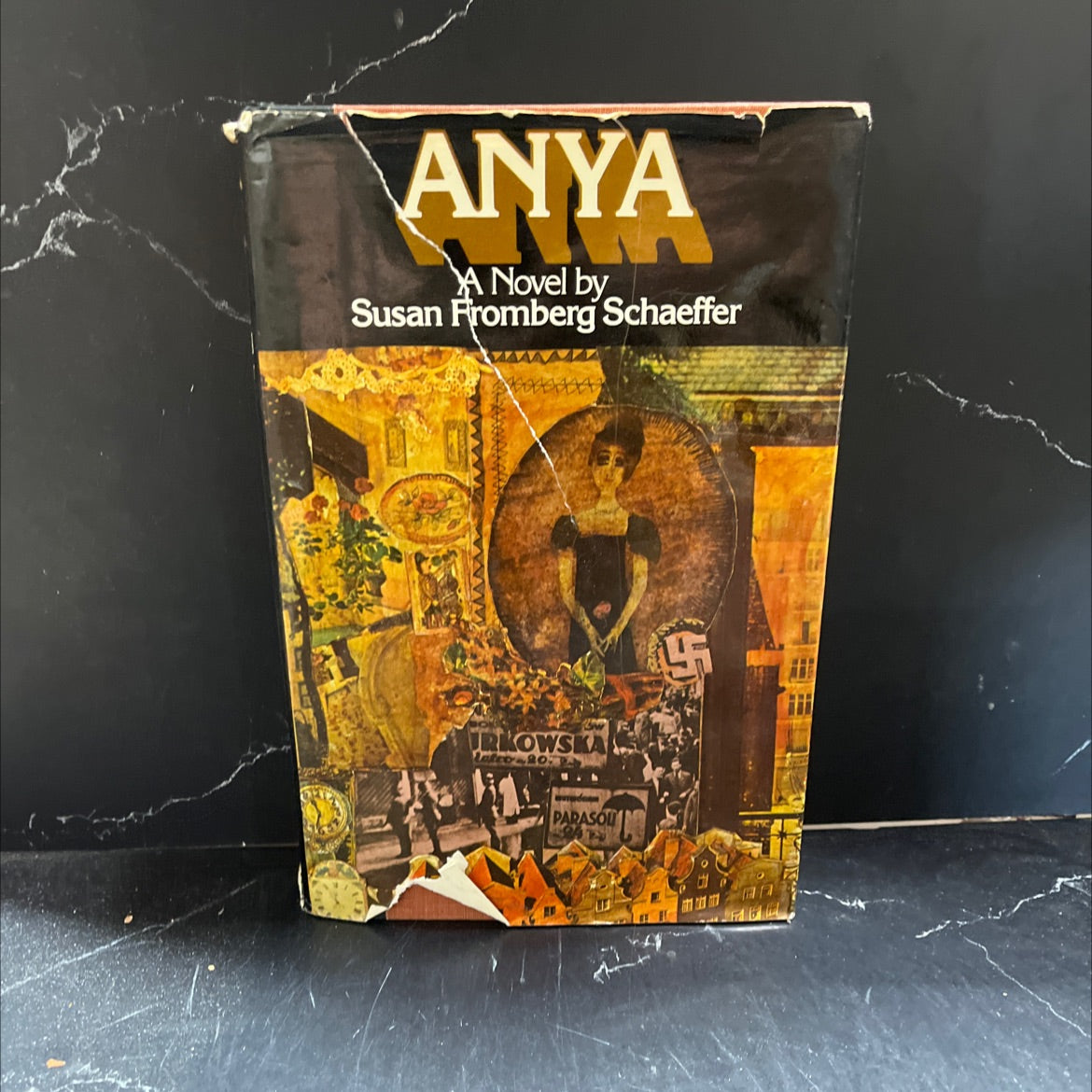 anya book, by susan fromberg schaeffer, 1974 Hardcover image 1