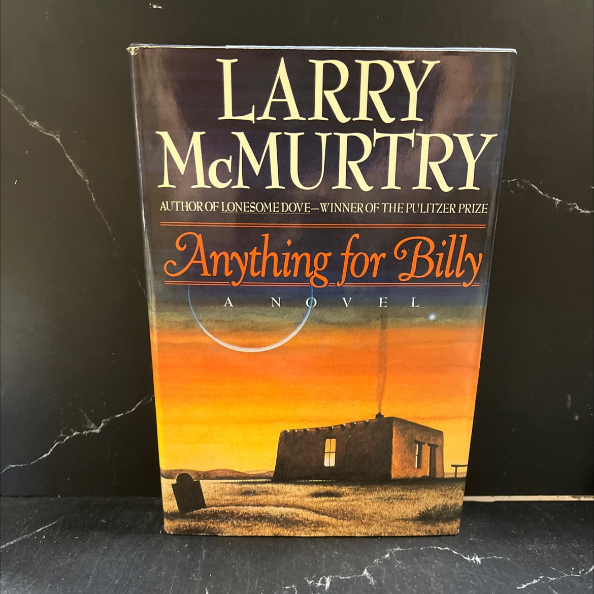 anything for billy book, by Larry McMurtry, 1988 Hardcover image 1