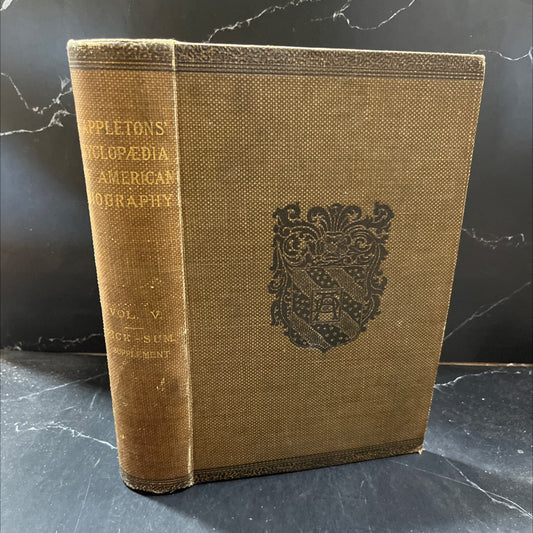 appletons cyclopædia of american biography volume v book, by james grant wilson, john fiske, 1898 Hardcover image 1