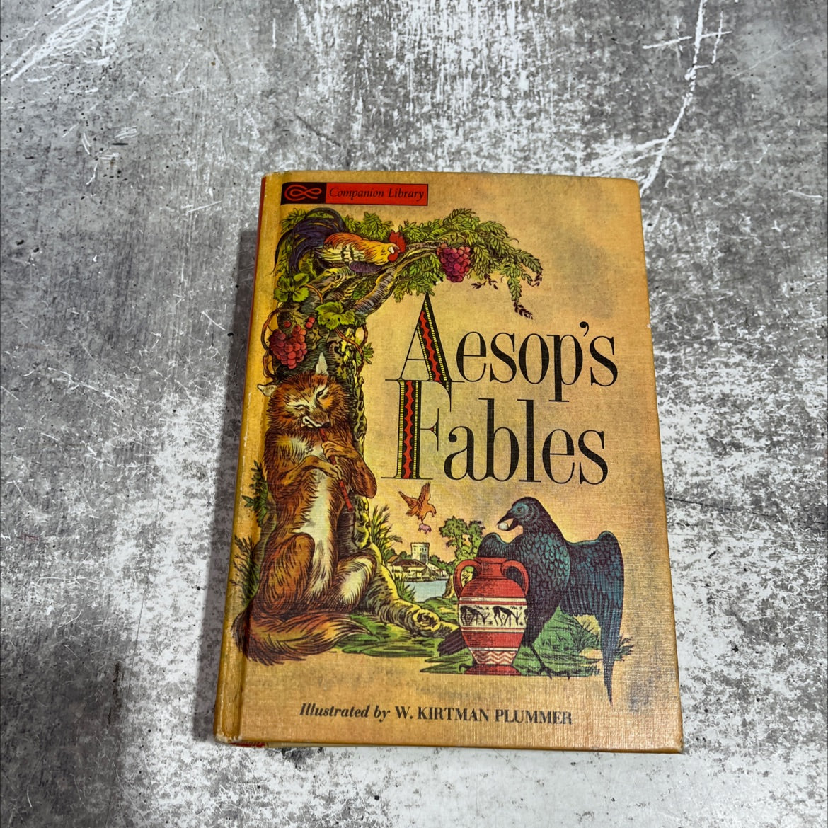 arabian nights companion library aesop's fables book, by unknown, 1970 Hardcover image 3