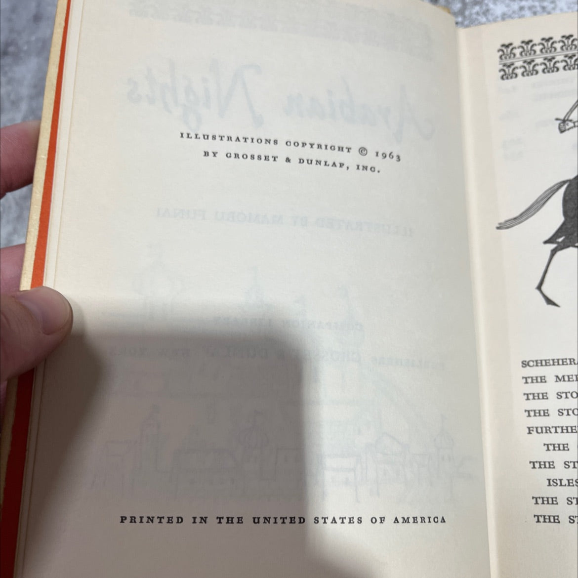 arabian nights companion library aesop's fables book, by unknown, 1970 Hardcover image 4