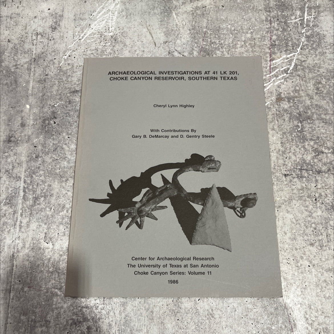 archaeological investigations at 41 lk 201, choke canyon reservoir, southern texas book, by Cheryl Lynn Highley, 1986 image 1