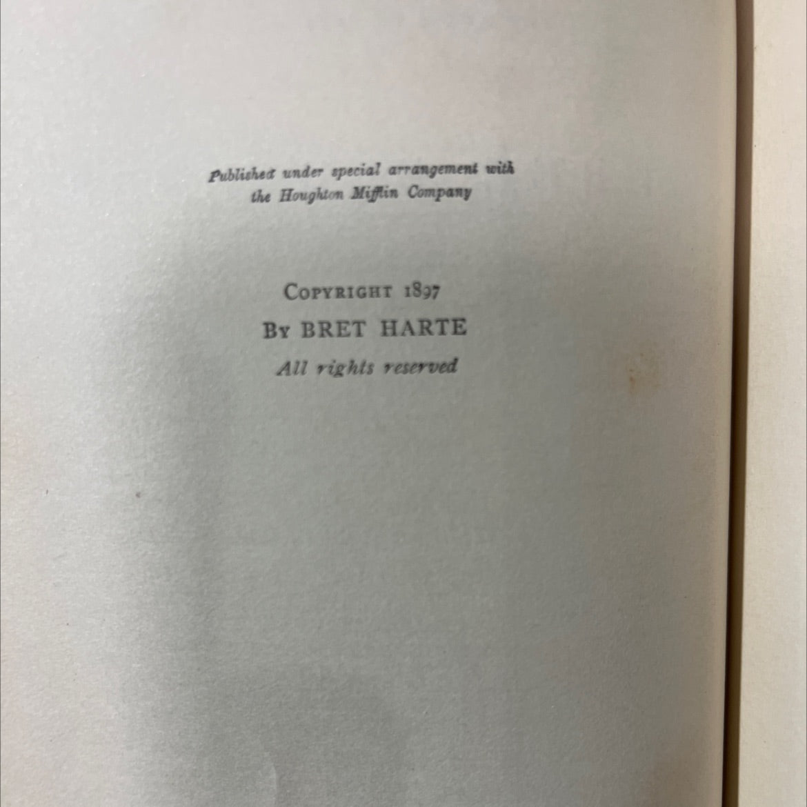 argonaut edition of the works of bret harte three partners book, by bret harte, 1897 Hardcover image 3