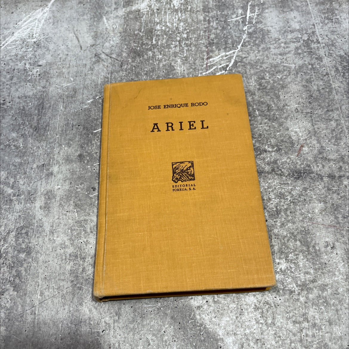 ariel, liberalism and jacobinism book, by josé enrique rodó, 1968 Hardcover image 1