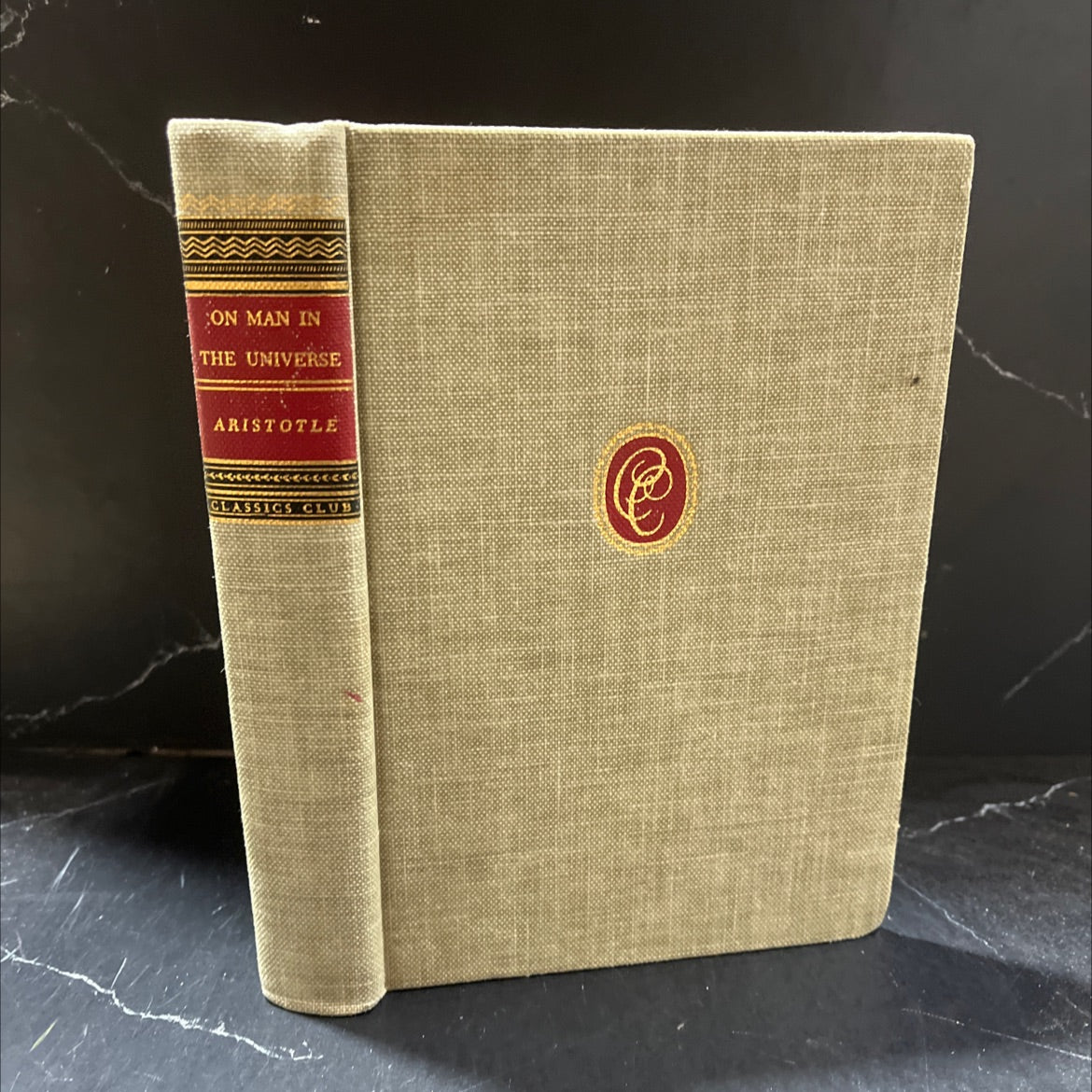 aristotle on man in the universe metaphysics parts of animals ethics politics poetics book, by aristotle, 1971 Hardcover image 1