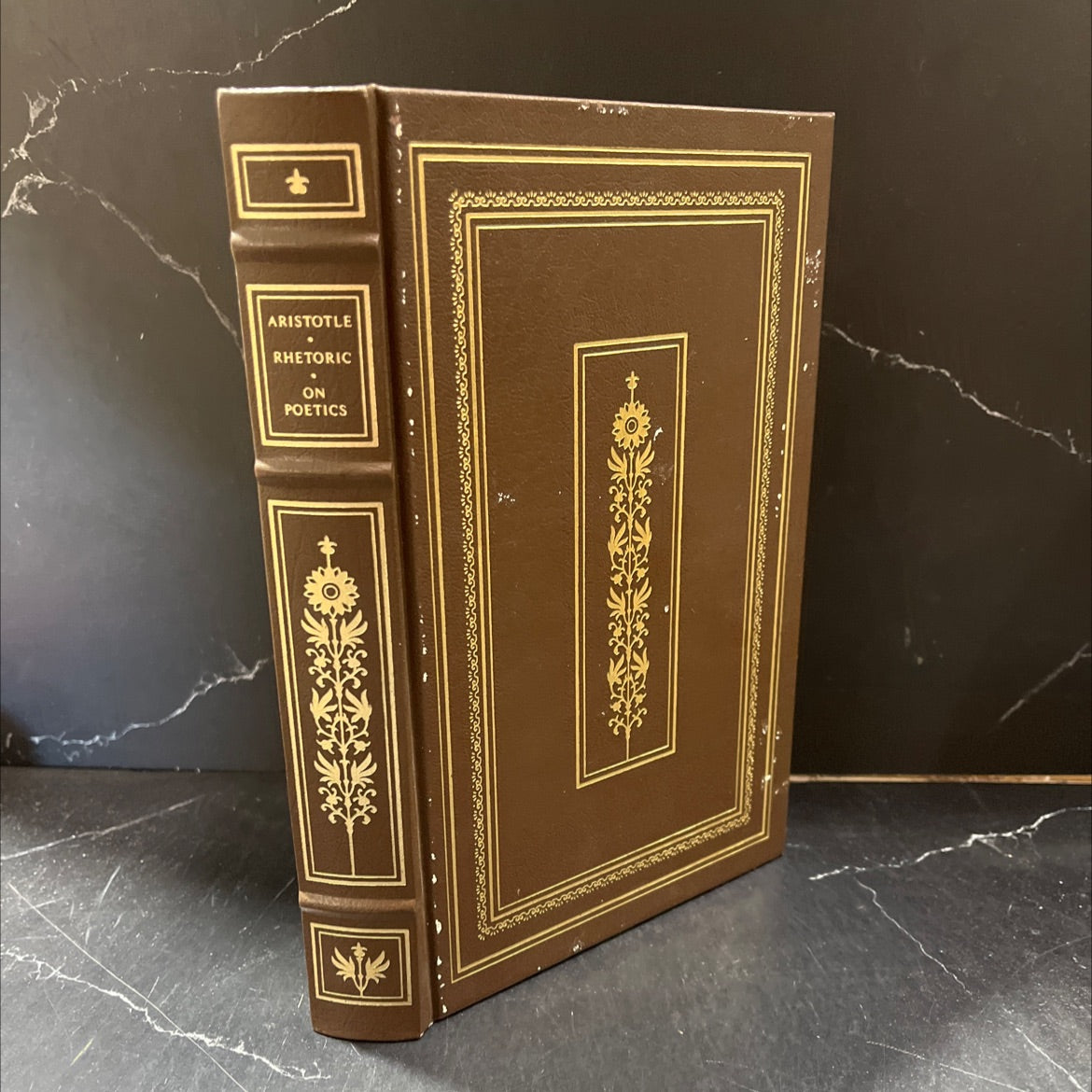 aristotle rhetoric and on poetics book, by aristotle, 1981 Hardcover image 1