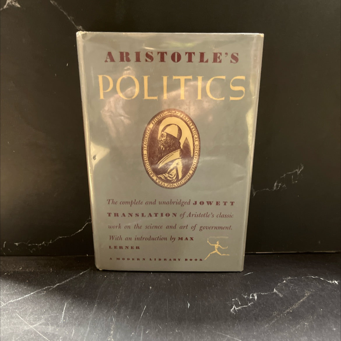 aristotle's politics book, by aristotle, 1943 Hardcover image 1