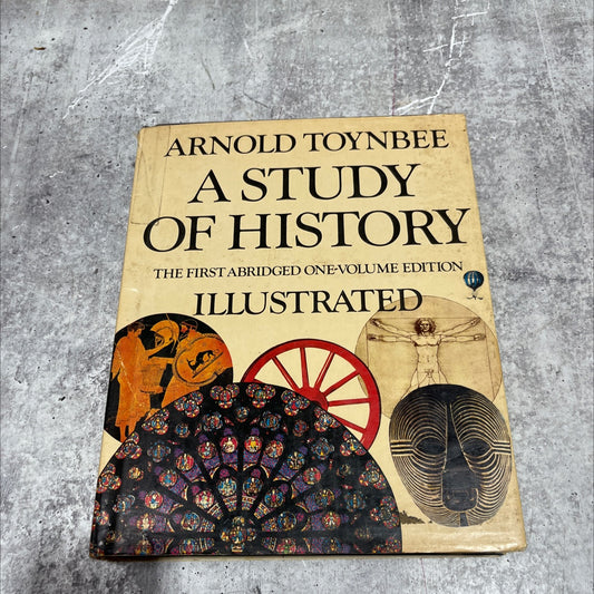 arnold toynbee a study of history book, by arnold toynbee, 1972 Leather image 1