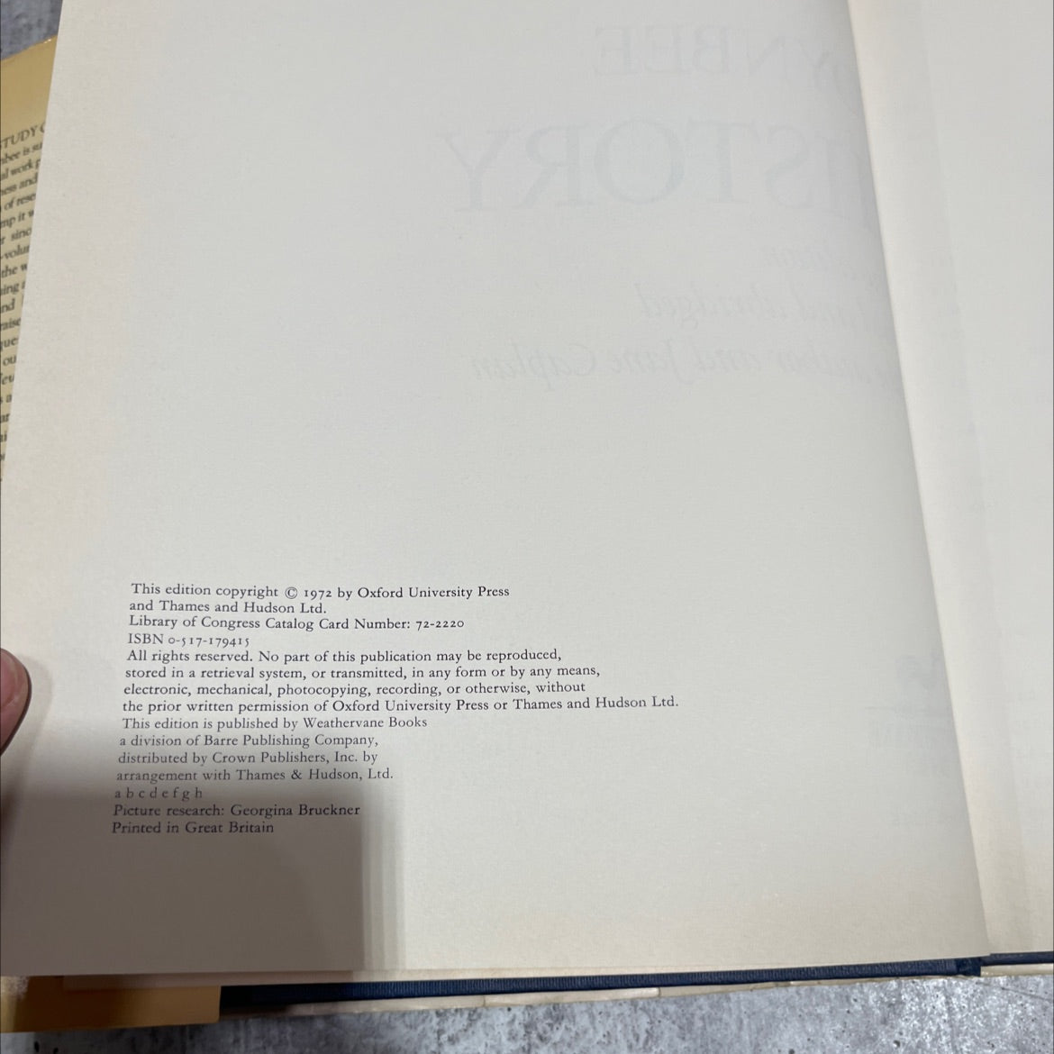 arnold toynbee a study of history book, by arnold toynbee, 1972 Leather image 3