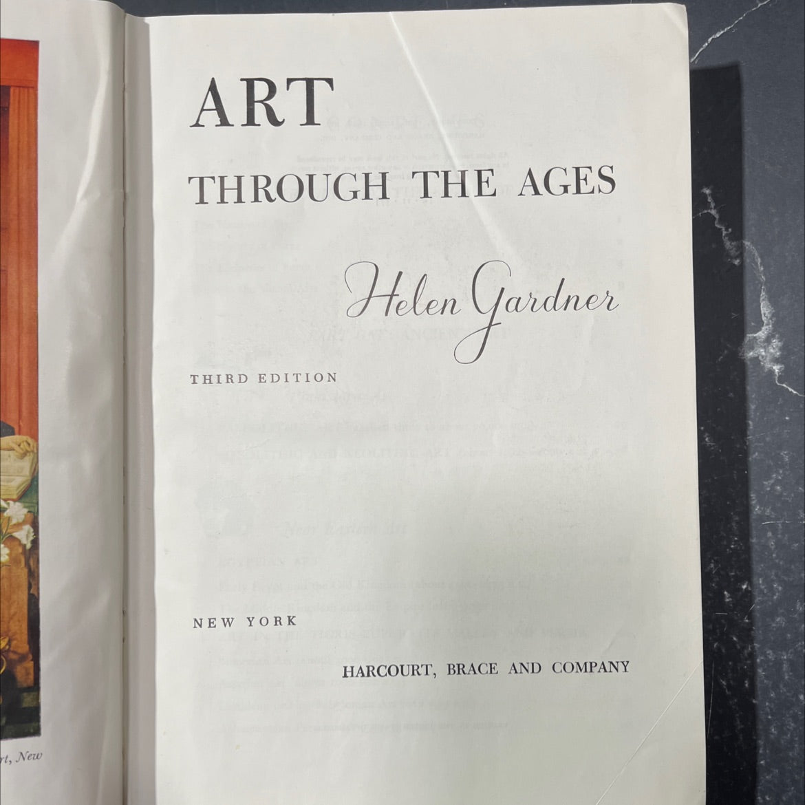 art through the ages book, by Helen Gardner, 1948 Hardcover image 2