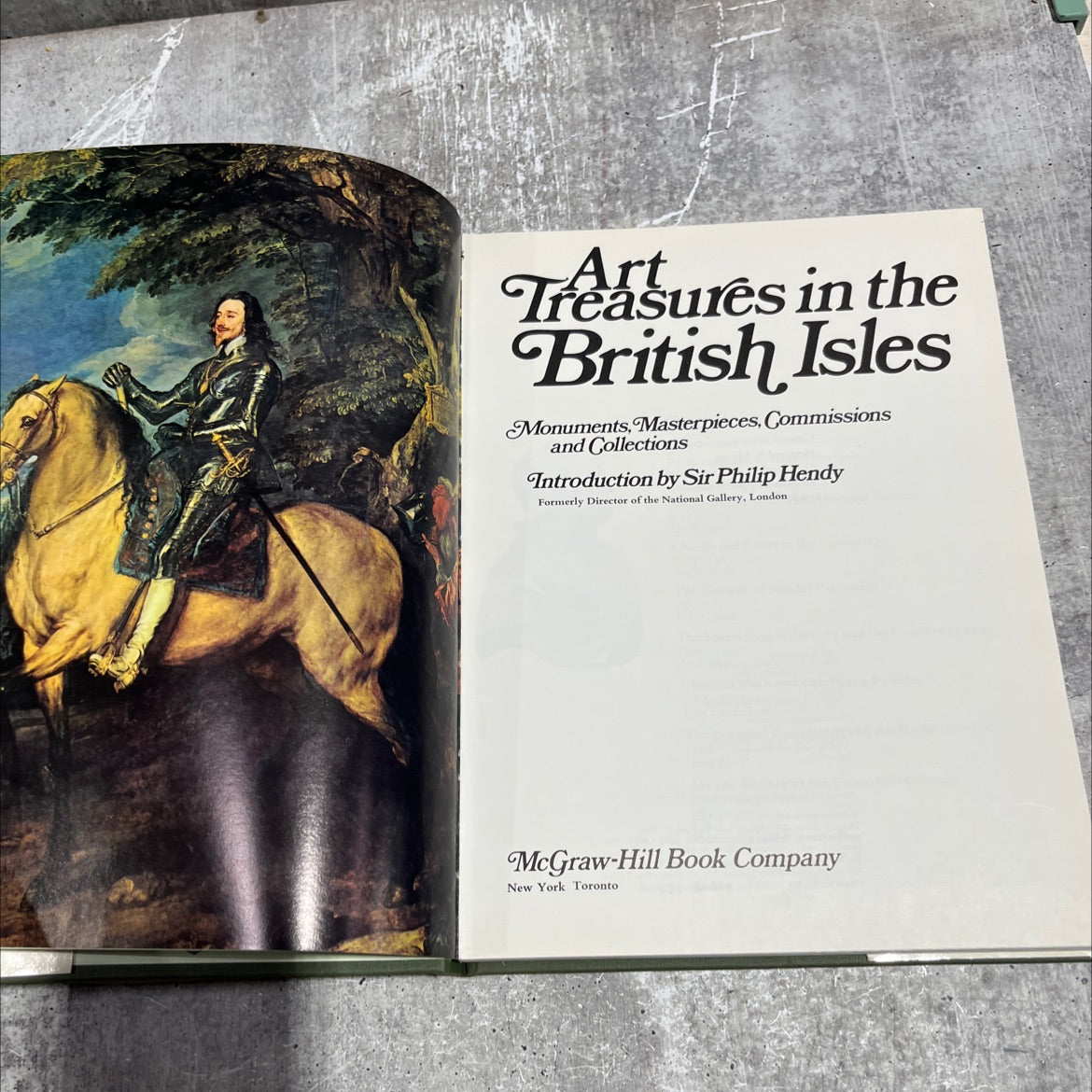 art treasures in the british isles monuments masterpieces commissions and collections book, by unknown, 1969 Hardcover image 2