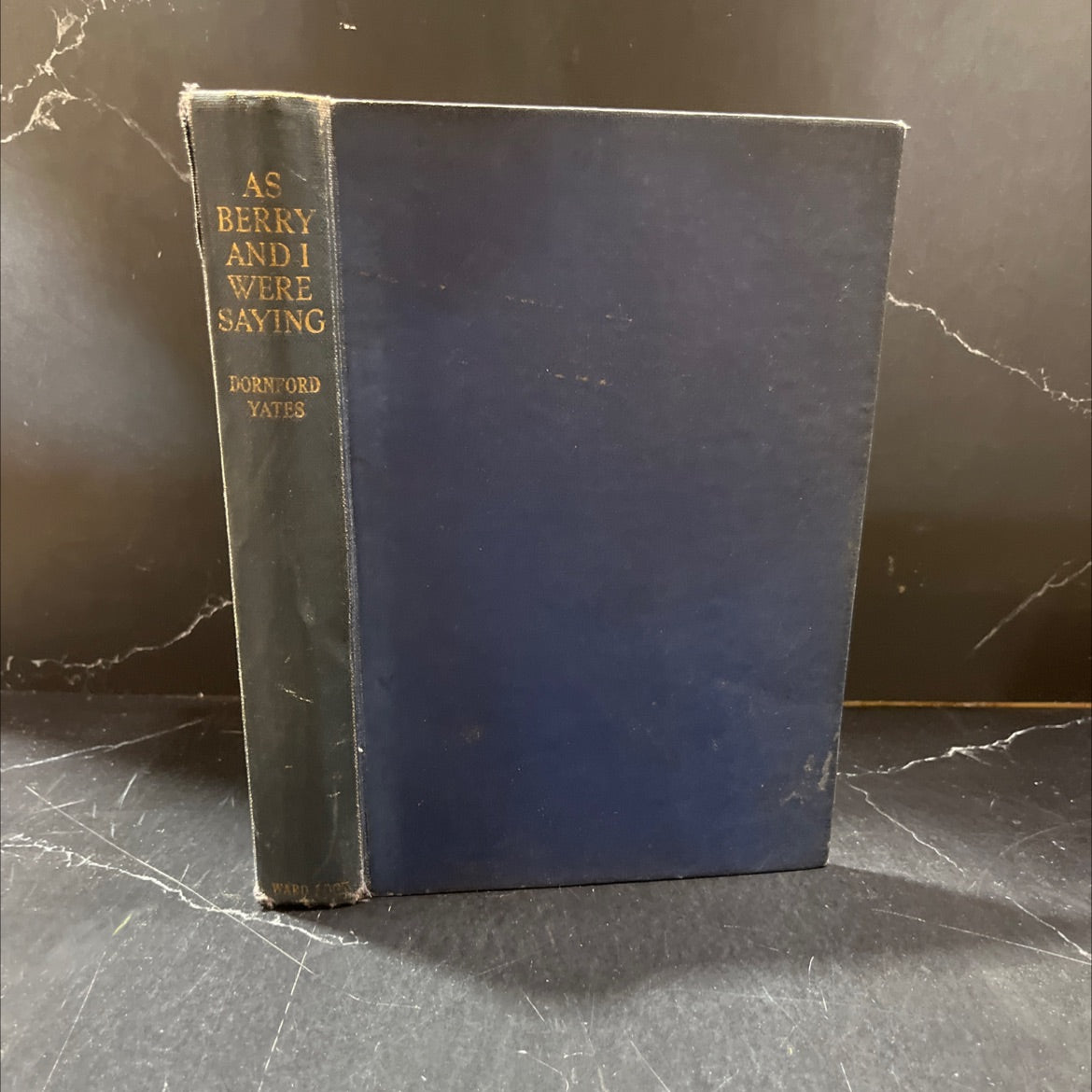 as berry and i were saying book, by dornford yates, 1953 Hardcover image 1