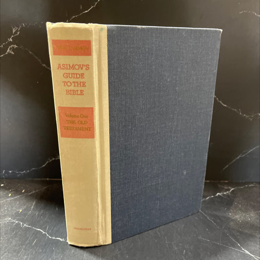 asimov's guide to the bible volume one the old testament book, by isaac asimov, 1968 Hardcover image 1