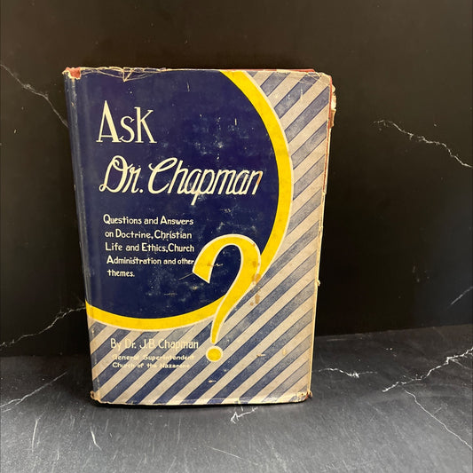 ask doctor chapman book, by j. b. chapman, 1943 Hardcover image 1