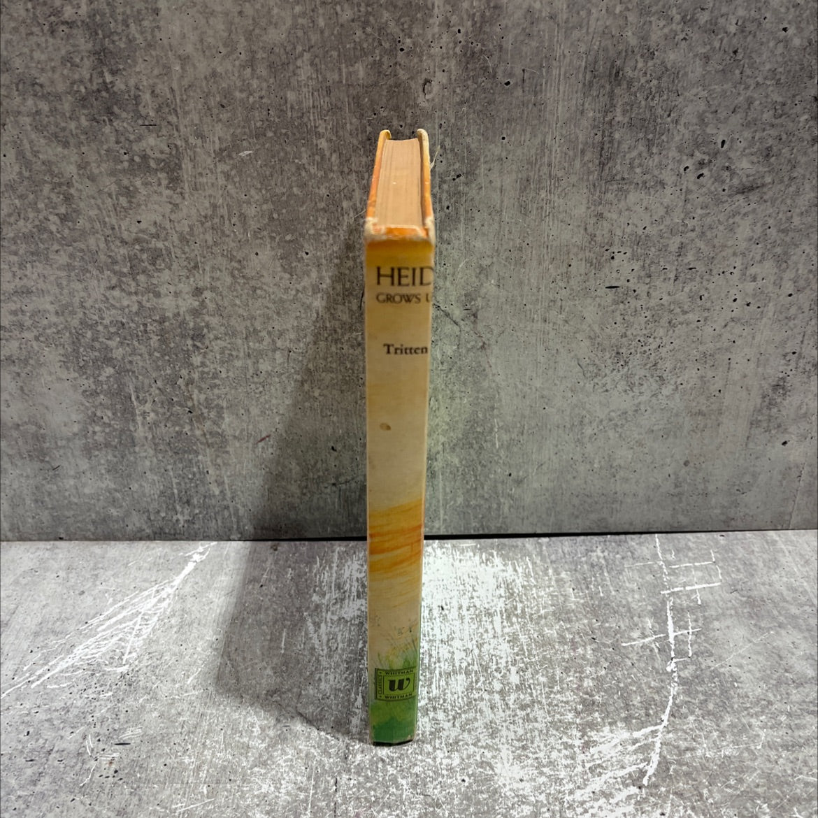 assics heidi grows up book, by charles tritten, 1966 Hardcover image 4