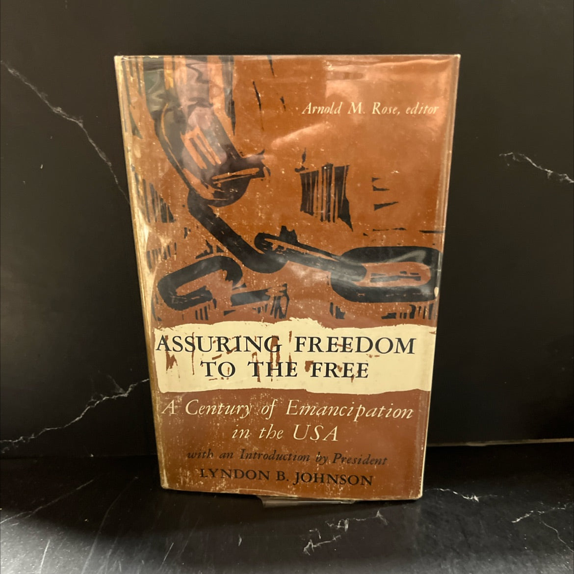 assuring freedom to the free a century of emancipation in the usa book, by arnold m. rose, 1964 Hardcover image 1