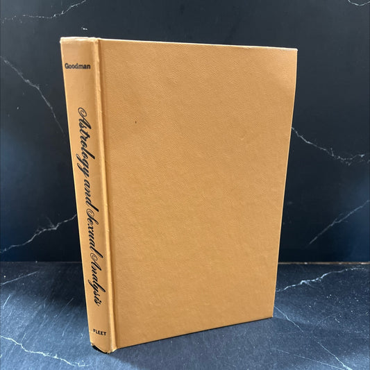 astrology and sexual analysis book, by morris c. goodman, 1972 Hardcover image 1