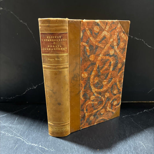 atz the girl in stads-gården book, by august blanche, 1928 Hardcover image 1