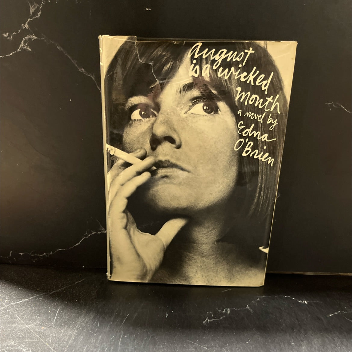 august is a wicked month book, by EDNA O'BRIEN, 1965 Hardcover image 1