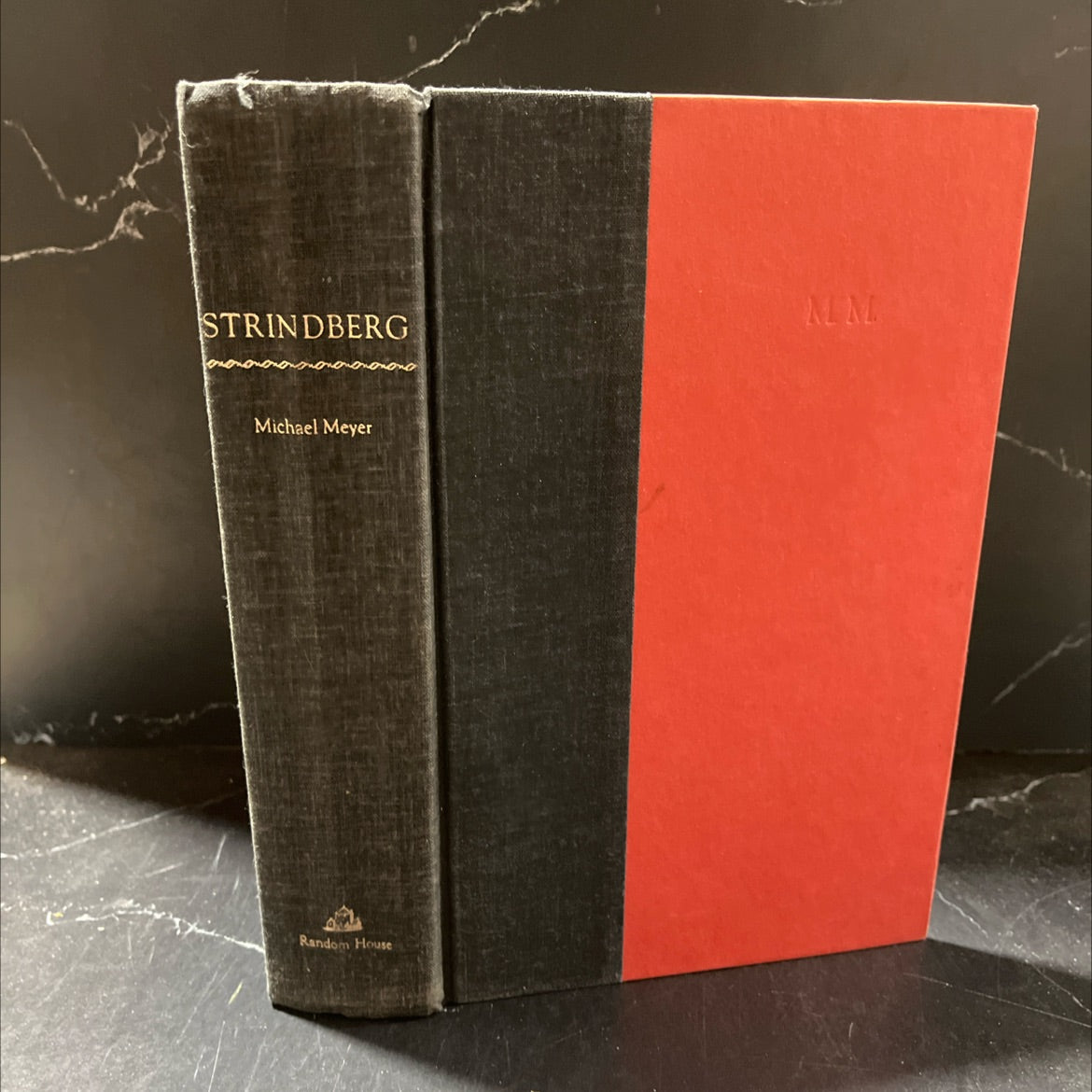 august strindberg book, by Michael Meyer, 1985 Hardcover image 1