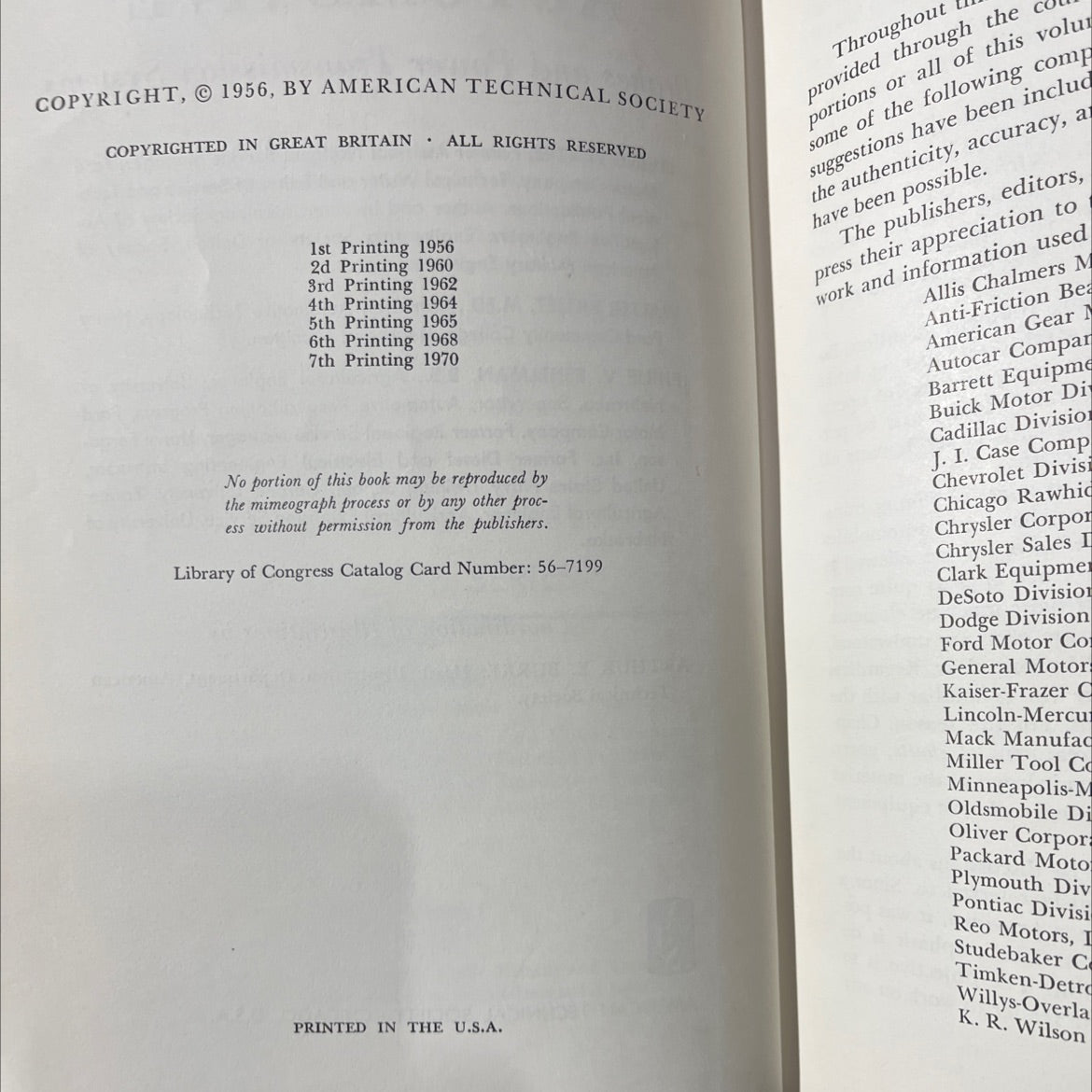 automotive brakes and power transmission systems book, by irving frazee, walter billiet, philip v. eshelman, 1970 image 3