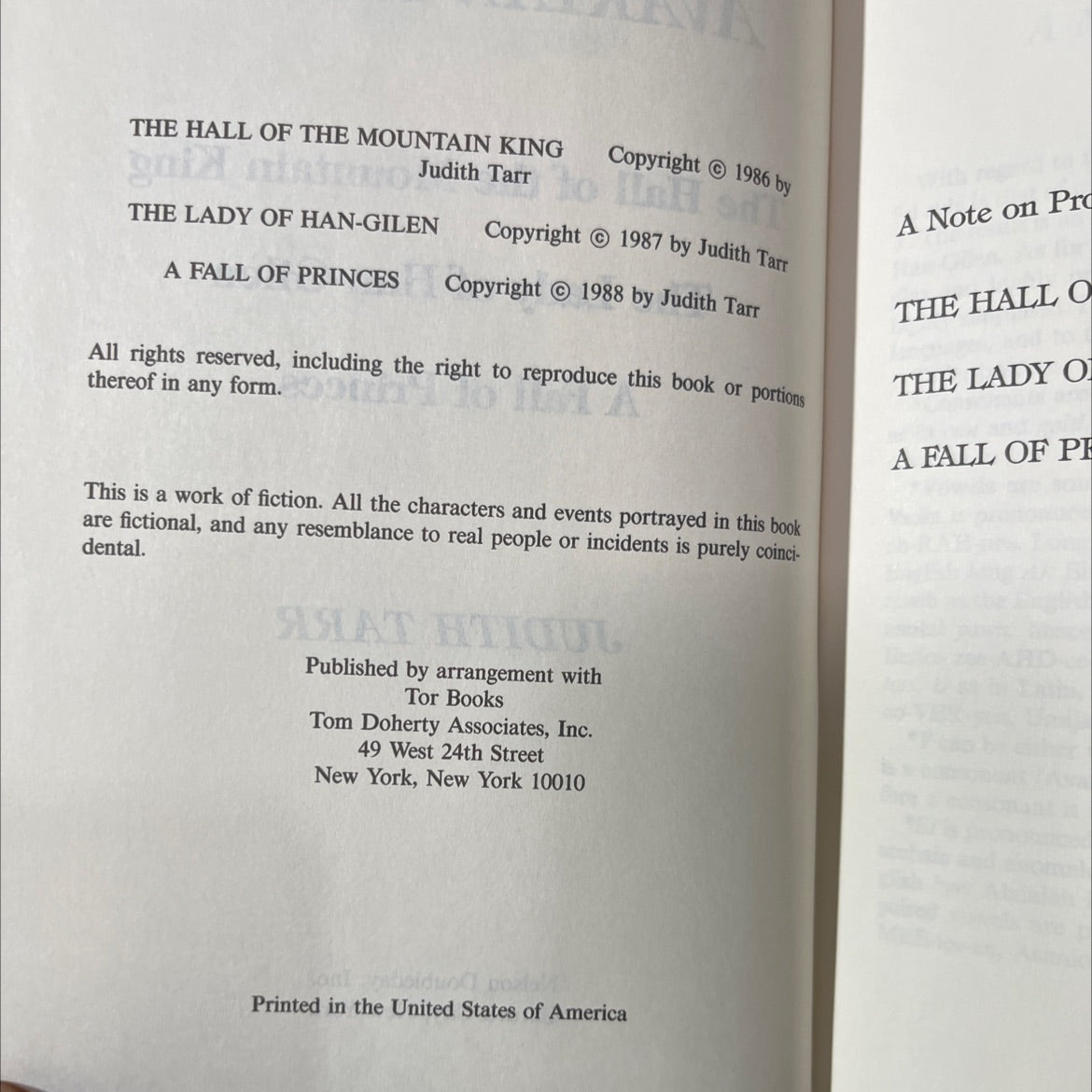 avaryan rising book, by judith tarr, 1988 Hardcover image 3