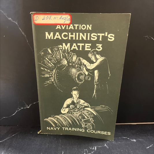 aviation machinist's mate 3 book, by bureau of naval personnel, 1957 Paperback image 1
