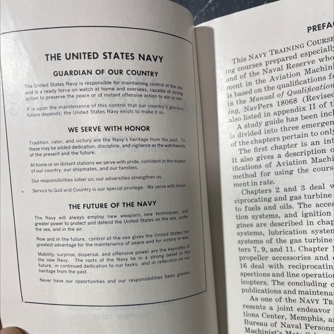 aviation machinist's mate 3 book, by bureau of naval personnel, 1957 Paperback image 3