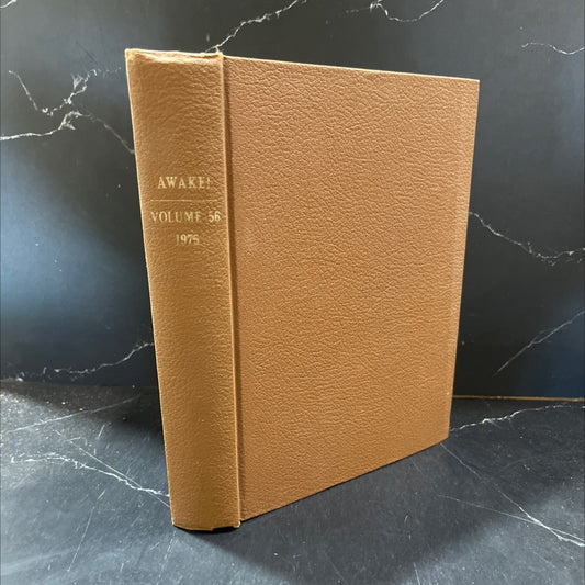 awake book, by unknown, 1975 Hardcover image 1