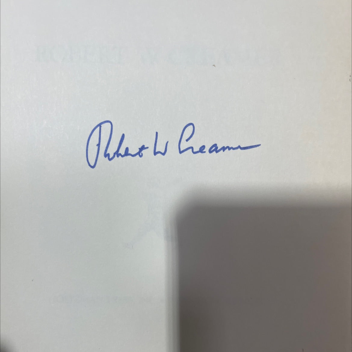 SIGNED babe the legend comes to life book, by robert w. creamer, 1974 Leather, Vintage image 4