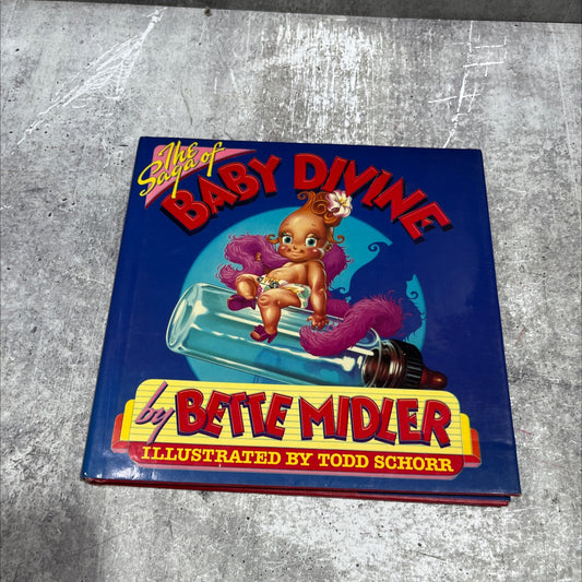 baby divine book, by bette midler, 1983 Hardcover image 1