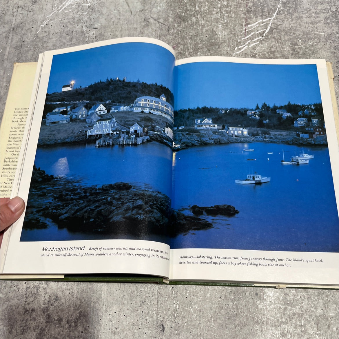 back roads america book, by thomas o'neill, 1980 Hardcover image 4