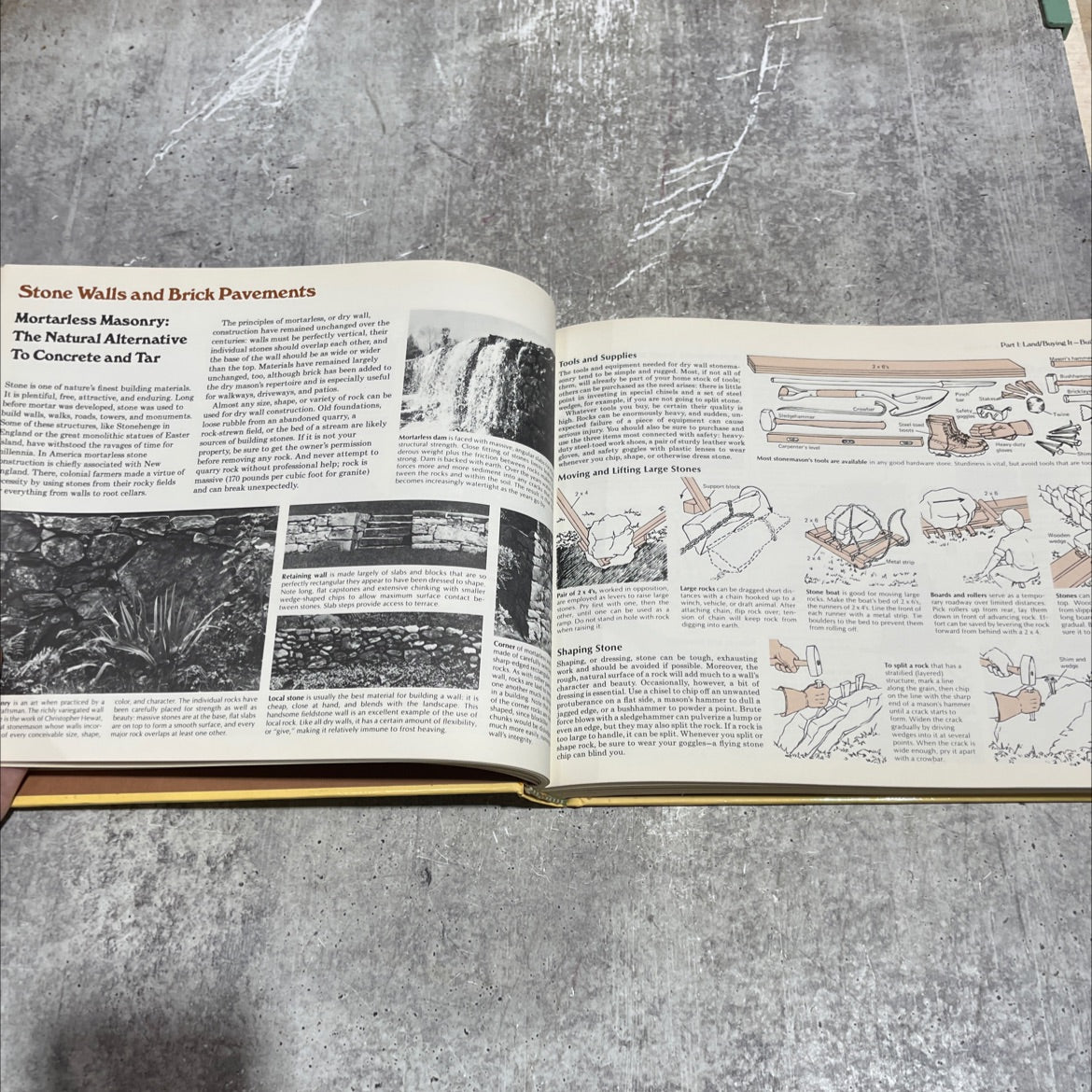back to basics how to learn and enjoy traditional american skills book, by unknown, 1981 Hardcover image 4