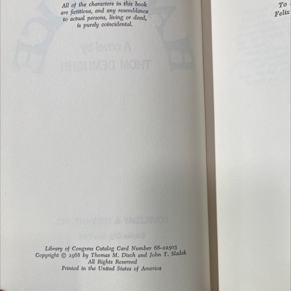 backalics book, by thom demijohn, 1968 Hardcover image 3