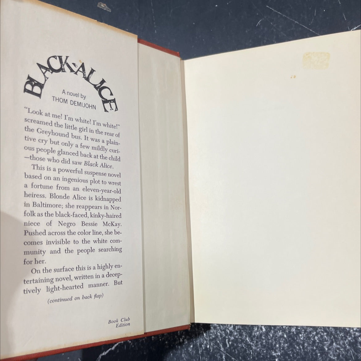 backalics book, by thom demijohn, 1968 Hardcover image 4