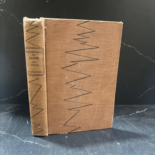 background to danger book, by eric ambler, 1943 Hardcover image 1