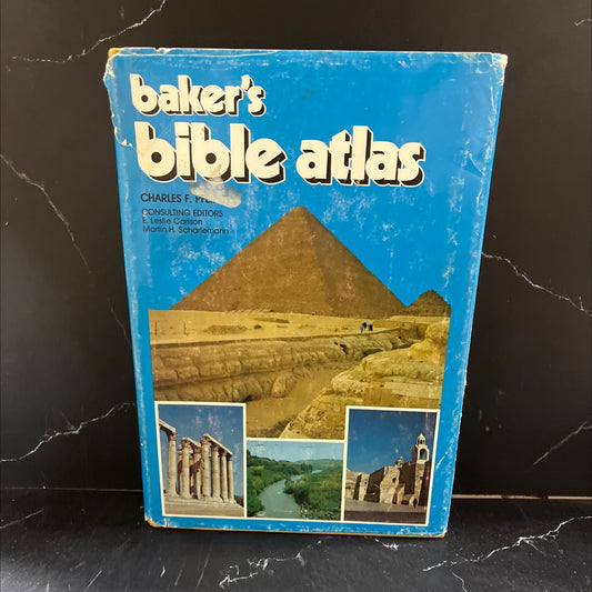 baker's bible atlas book, by charles f. pfeiffer, 1979 Hardcover image 1